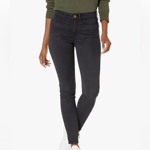 Soft Sateen Stretch Skinny Dark Navy Pants